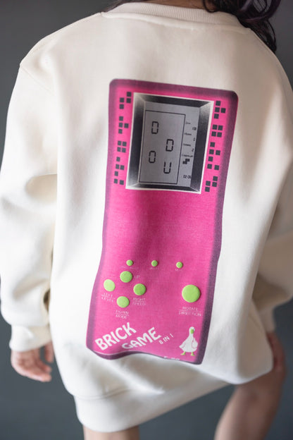 Gaming Long Sleeve Sweater Dress