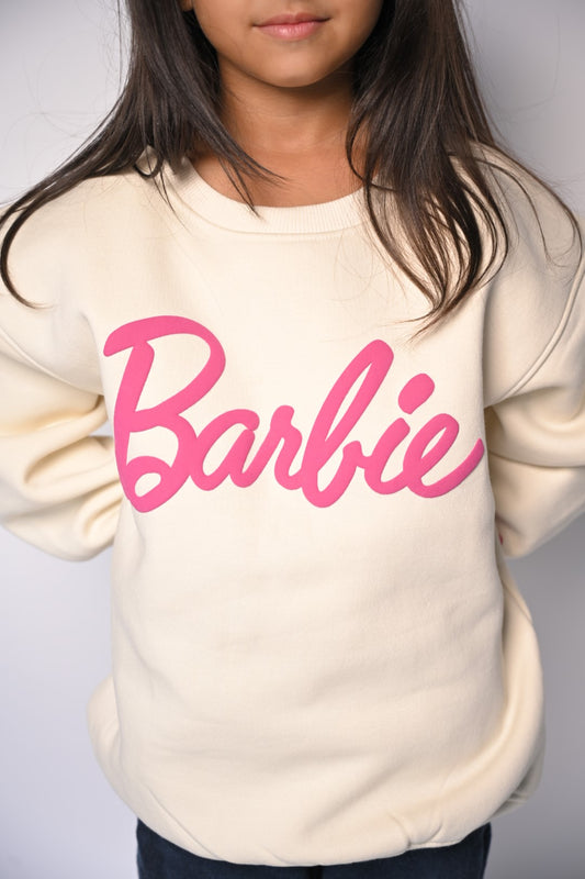 Barbie Round Neck Sweatshirt