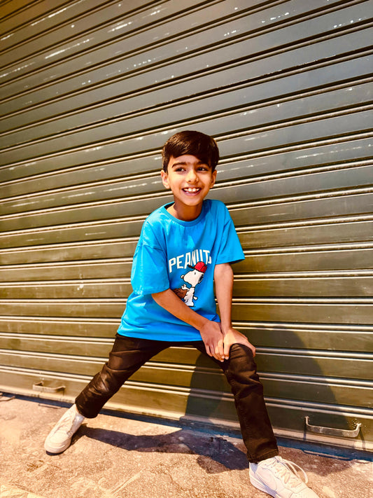 PEANUT AQUA T SHIRT